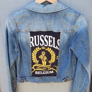 Custom Vintage Brussels Jean Jacket